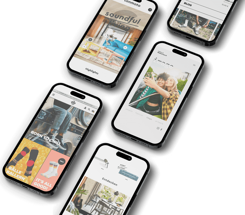 smplx. Shopify-Agentur — ausgewählte Projekte und Case Studies