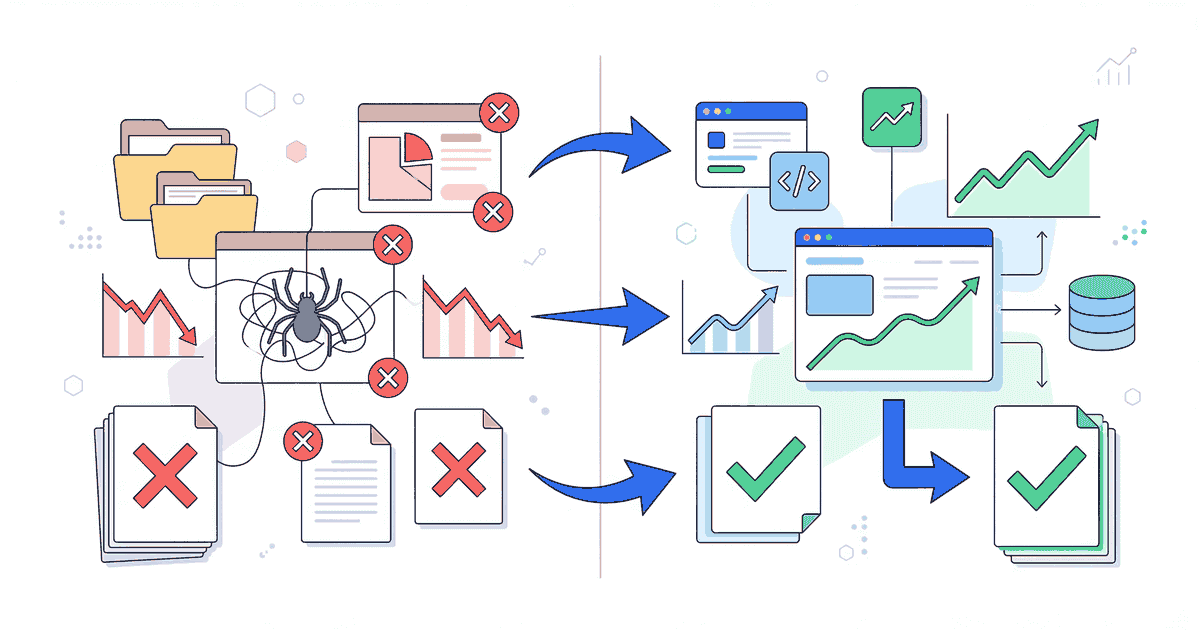 Relaunch SEO Audit: Vorher-Nachher-Prüfung für Shopify